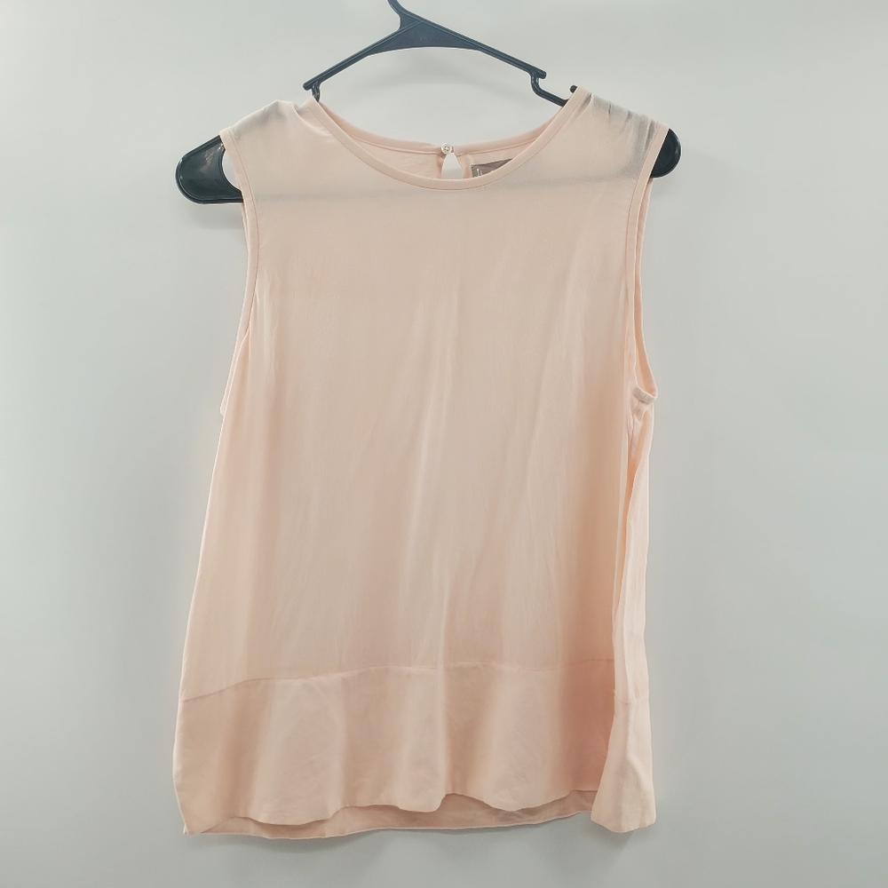 Everlane Pink Blush Silk Top